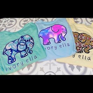 Bundle of 3 Ivory Ella Shirts